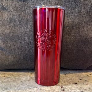 Starbucks Metallic Red stainless steel 19.8oz Tumbler